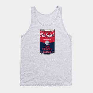 New England Patriots Soup Can Tank Top